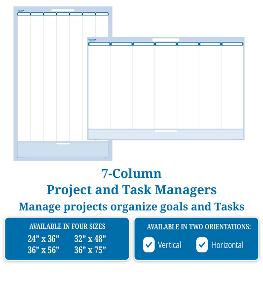 7 Column Goals and Task Manager